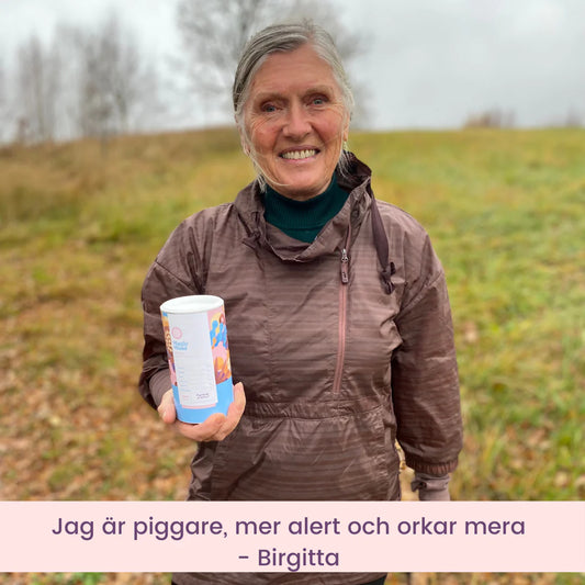 Jag orkar mer, får mer energi - Birgitta